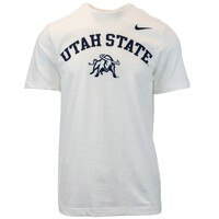 Men's Nike Utah State Aggie Bull T-Shirt white